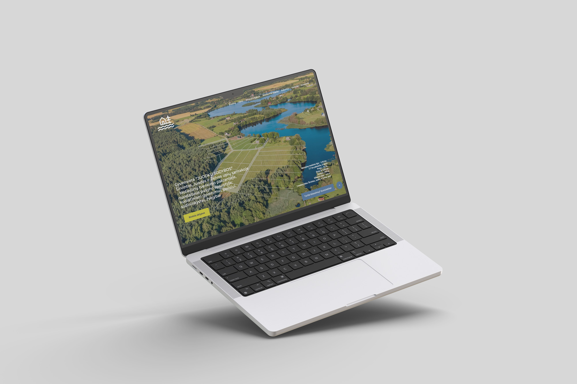 Juodkų sodybų internetinė svetainė